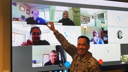 Maj. Gen. Toy visits the district during pandemic