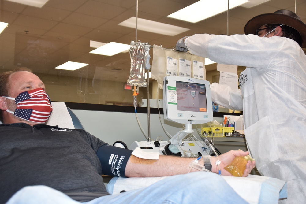 Fort Bragg convalescent plasma donations to help fight against COVID-19