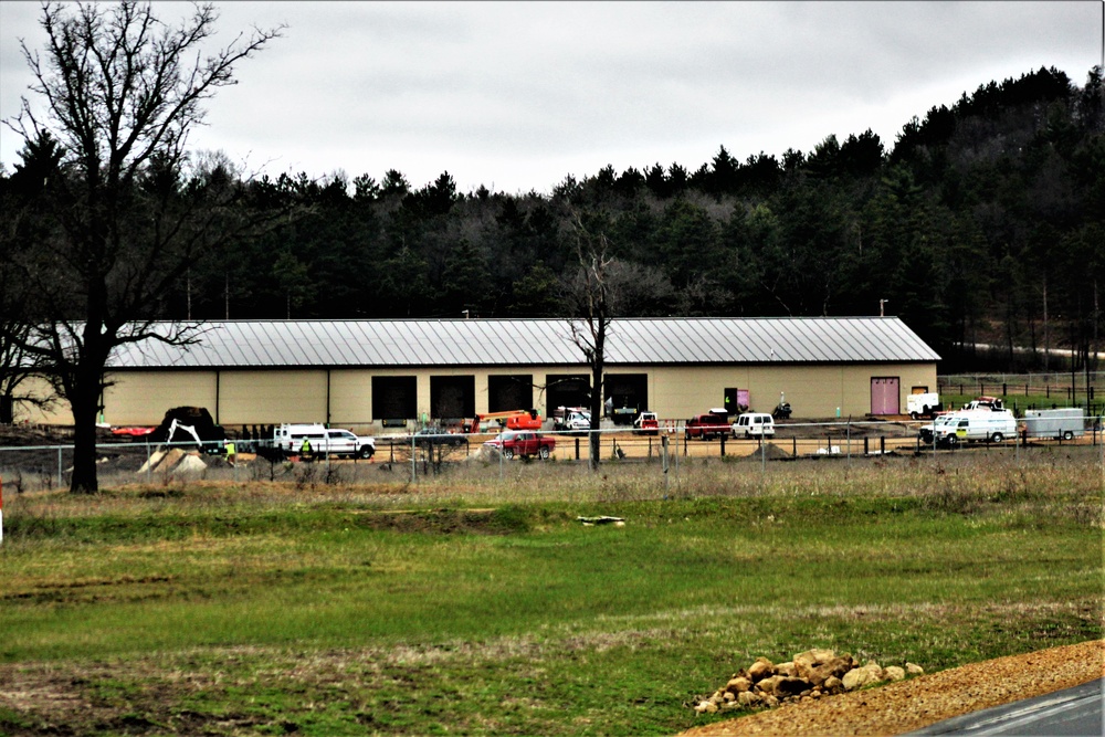 Construction of new shipping, receiving, mail freight facility continues at Fort McCoy