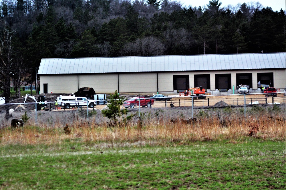 Construction of new shipping, receiving, mail freight facility continues at Fort McCoy