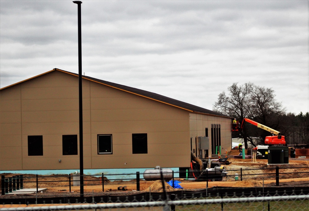 Construction of new shipping, receiving, mail freight facility continues at Fort McCoy