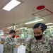 USNS Mercy Sailors Sort Linens