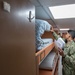 USNS Mercy Sailor Performs Berthing Inspection