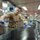 USNS Mercy Sailor Sanitizes Gurneys