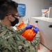 USNS Mercy Sailors Handle Hazardous Waste