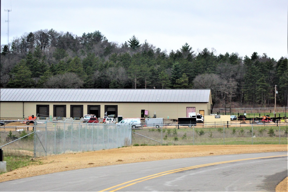 Construction of new shipping, receiving, mail freight facility continues at Fort McCoy