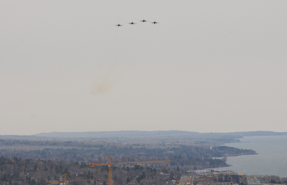 148th Fighter Wing conducts flyovers