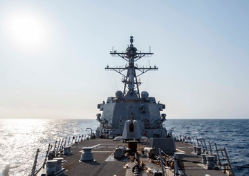 USS McCampbell Underway Operations