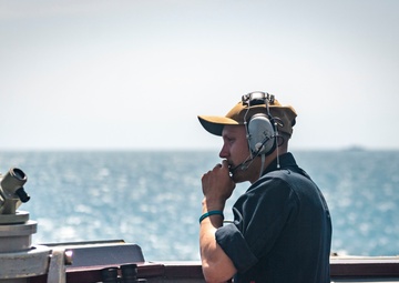 USS McCampbell Underway Operations