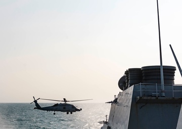 USS McCampbell Underway Operations