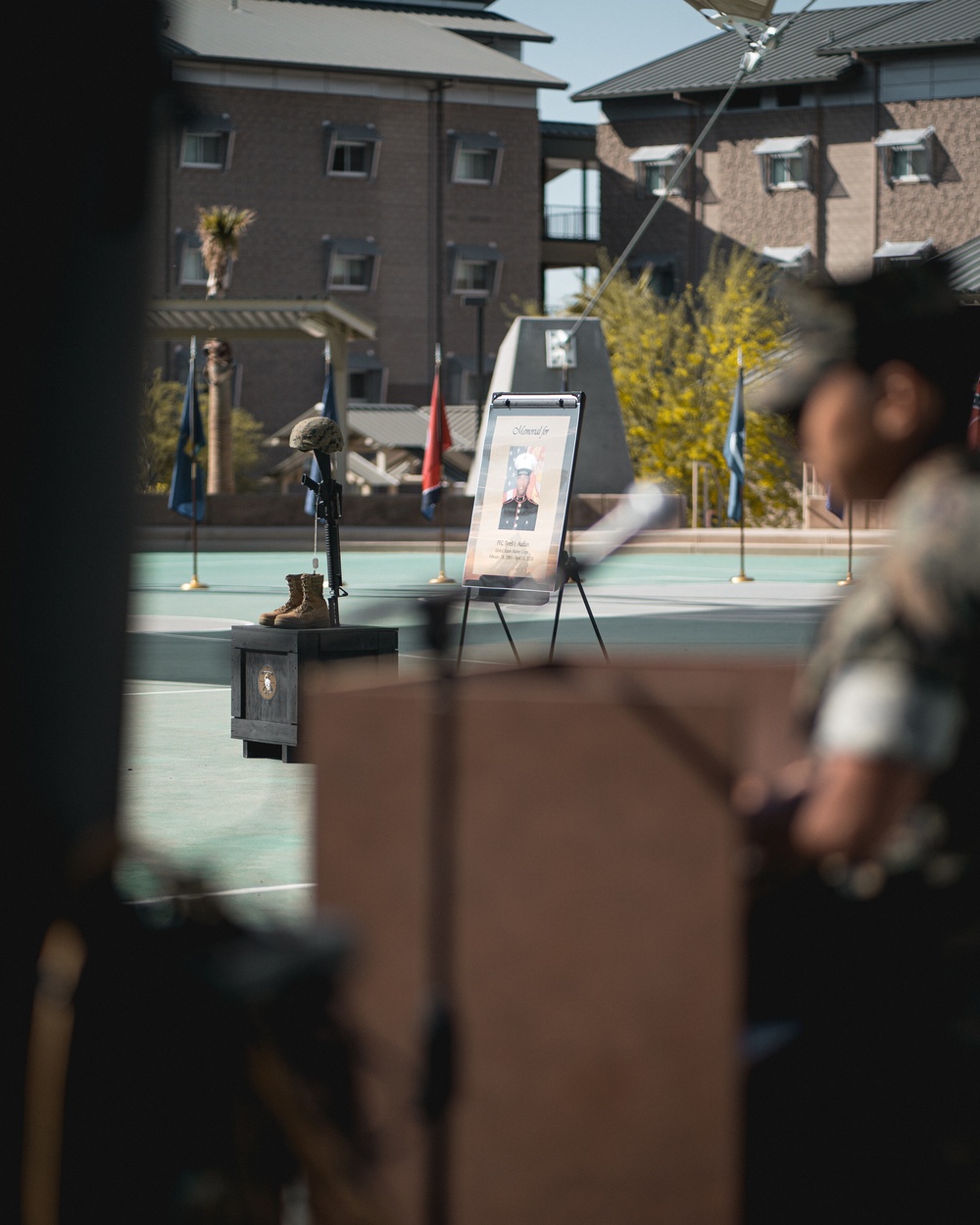 In Memory of Pfc. Audain