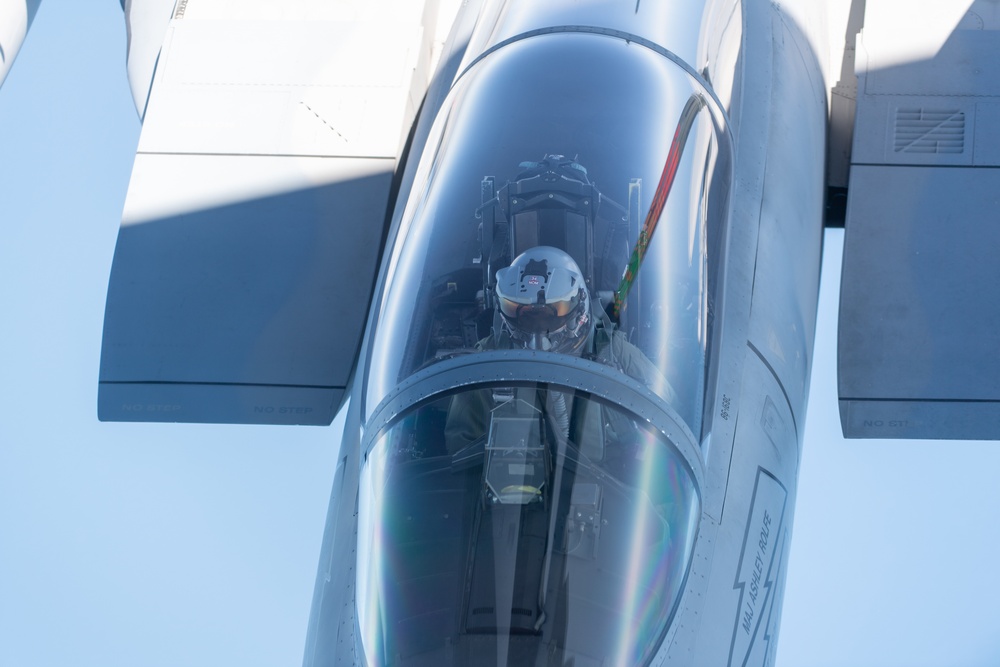 Freedom Wing Aerial Refuel Mission | #AmericaStrong