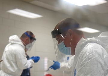 Michigan National Guard assists long term care facilities; dept. of corrections in COVID-19 testing