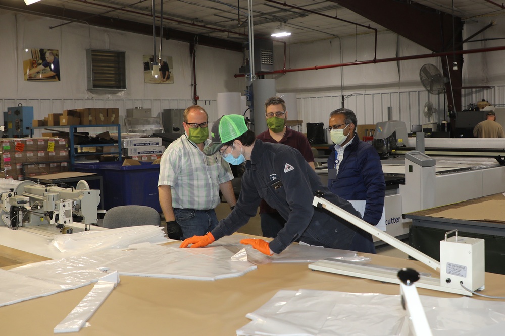 Letterkenny Army Depot produces personal protective equipment for health care system