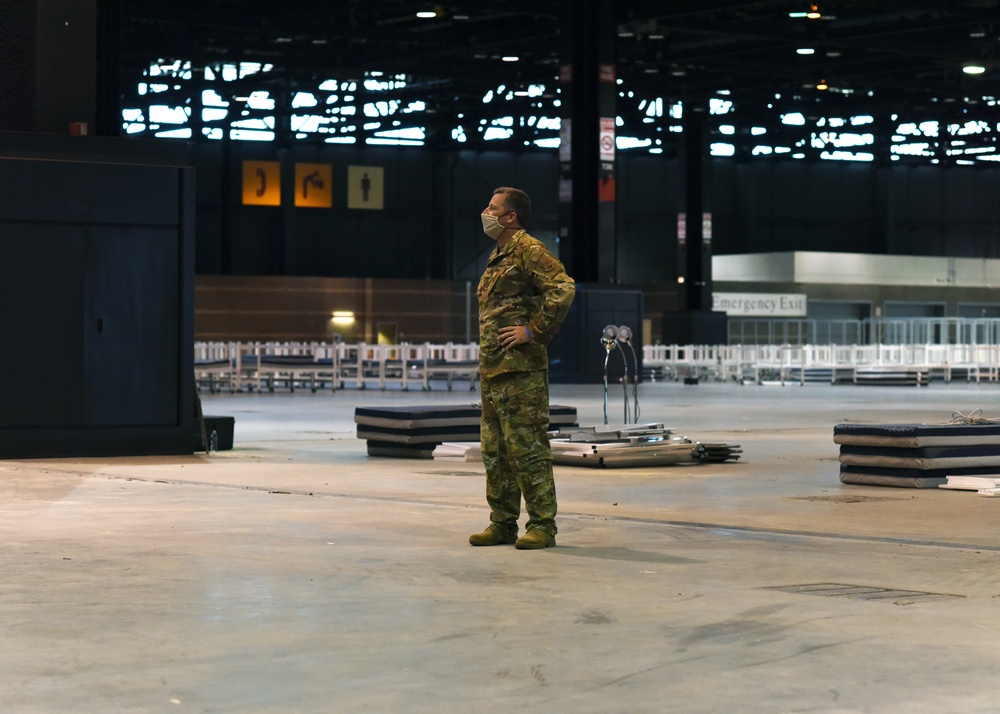 Leadership from the 126th Air Refueling Wing Visit McCormick Place Convention Center