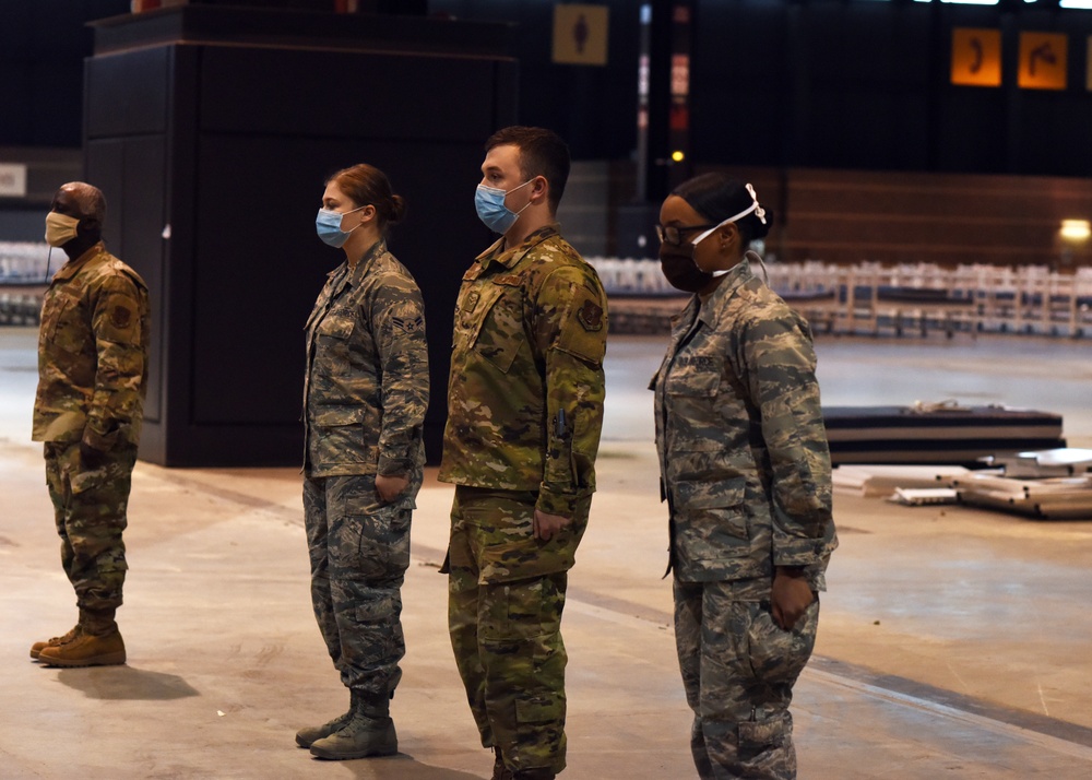 Leadership from the 126th Air Refueling Wing Visit McCormick Place Convention Center