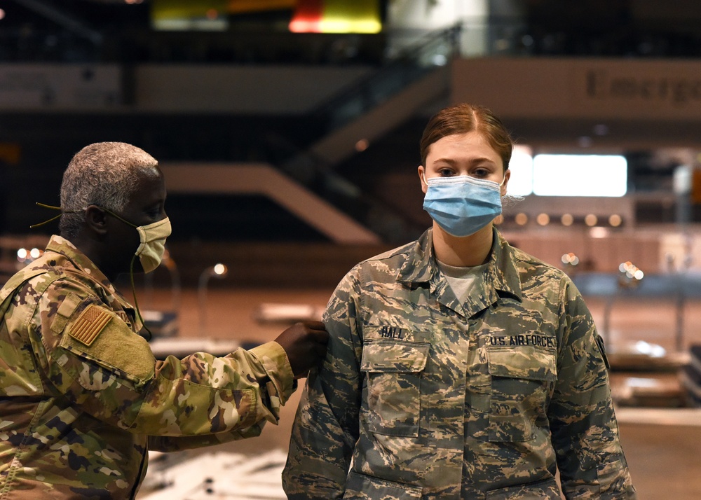 Leadership from the 126th Air Refueling Wing Visit McCormick Place Convention Center