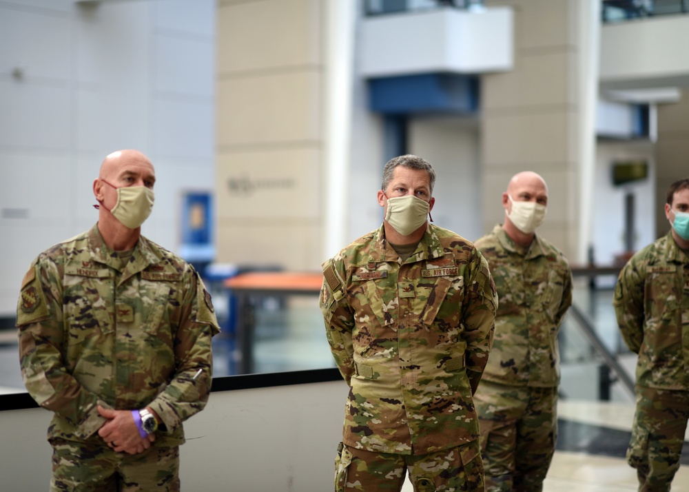 Leadership from the 126th Air Refueling Wing Visit McCormick Place Convention Center