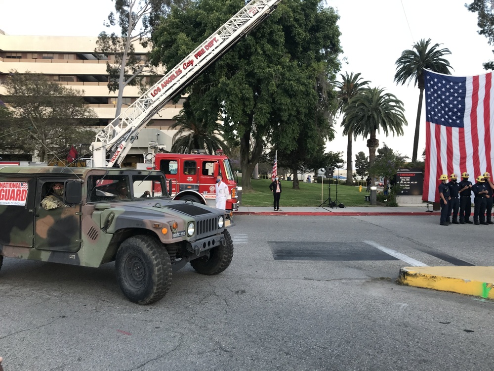 Cal Guard's 250th EMIB participates in &quot;Salute to Heroes&quot; event at West LA VA Medical Center