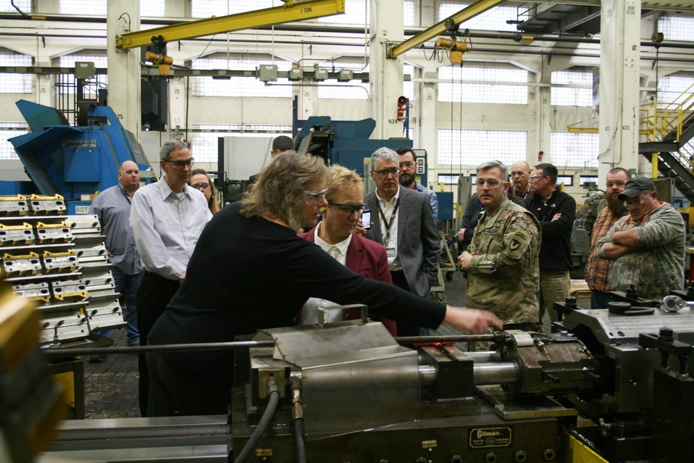 RIA factory hosts Organic Industrial Base leaders