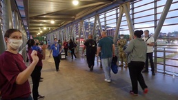 BAMC staff cheers for healthcare heroes