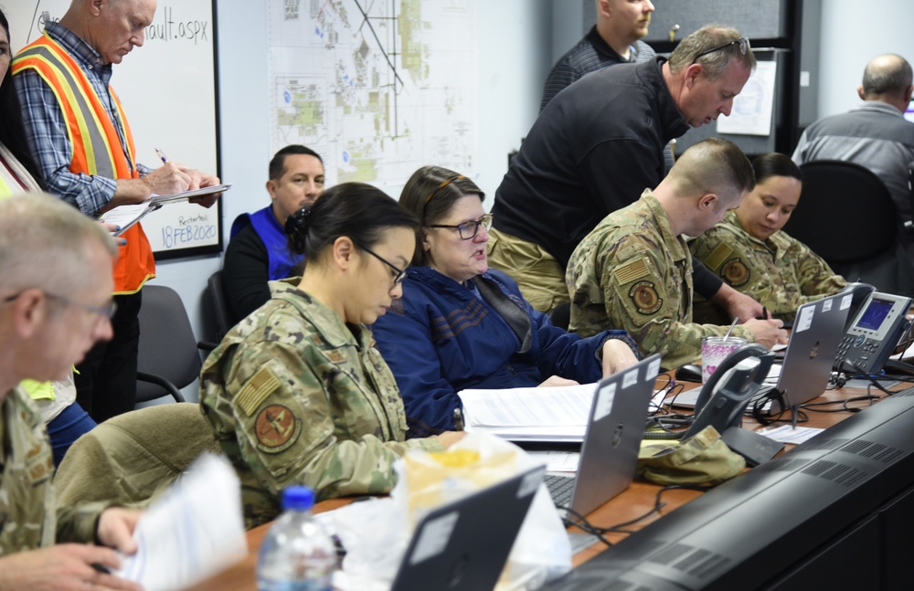Tinker's Crisis Action Team and Emergency Operations Center prepared for pandemic