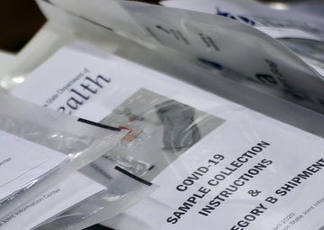 Guardsmen build COVID-19 test kits as team effort to support state