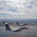 144th Fighter Wing's F-15C Eagle Fighter Jets Flyover