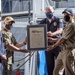 Los Angeles Port Police Give Thank You Letter to USNS Mercy Leadership and Sailors