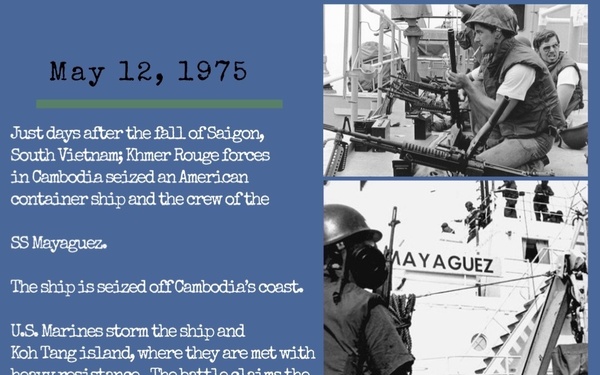SS Mayaguez incident infographic