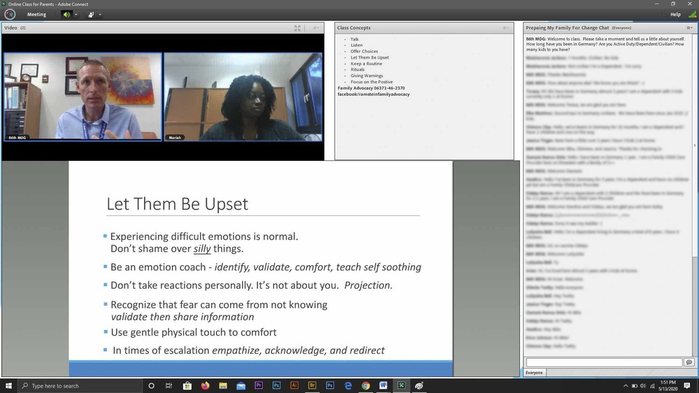 Helping families embrace the new normal