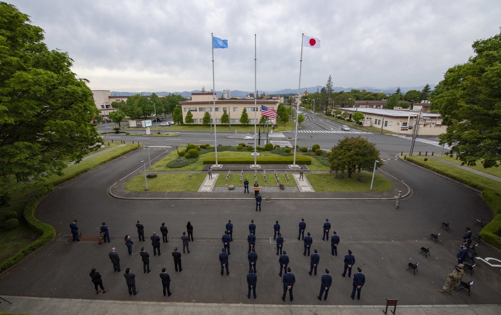Yokota holds ceremony to recognize law enforcement