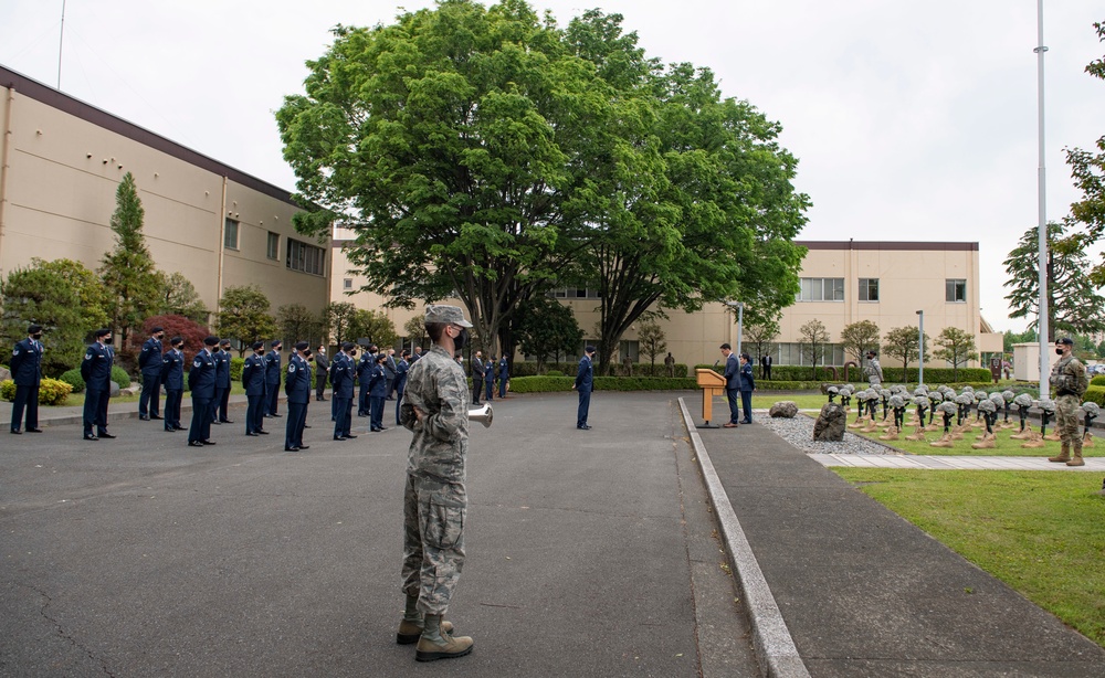 Yokota holds ceremony to recognize law enforcement