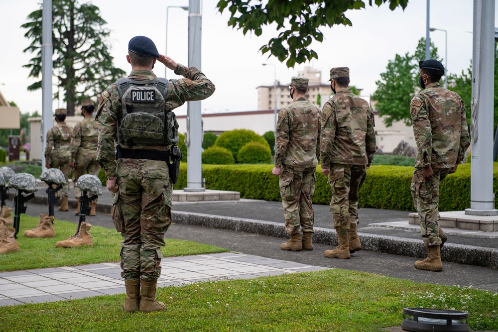 Yokota holds ceremony to recognize law enforcement