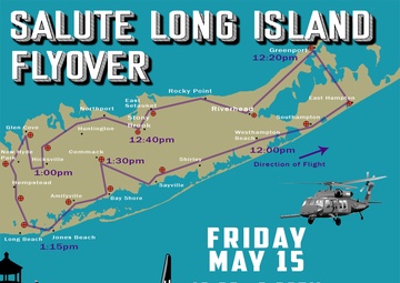 NY Air Guard's 106th Rescue Wing expands Salute Long Island FLyover on May 15