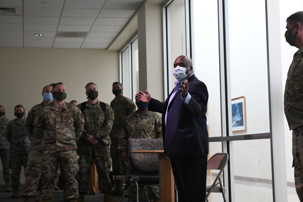 North Carolina Army and Air National Guard Medical Technicians Set Up COVID-19 Medical Support Shelter