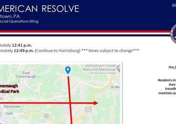 Pa. Air National Guard flyovers scheduled for three cities