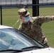 South Carolina National Guard directs traffic at Saluda testing site