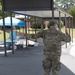 South Carolina National Guard directs traffic at Saluda testing site