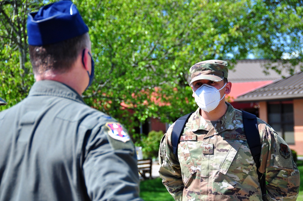 New Jersey Air National Guard support staff deploy to New Jersey Veterans Memorial Home at Paramus