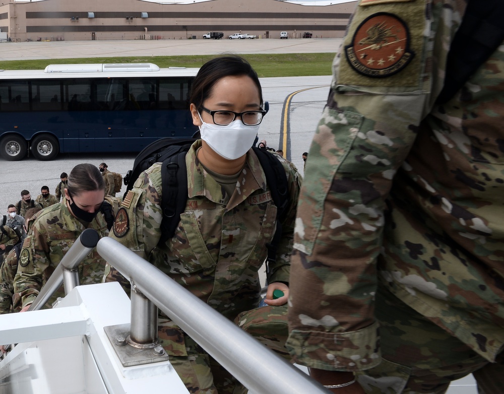 55th Wing conducts first large scale deployment during COVID-19 pandemic