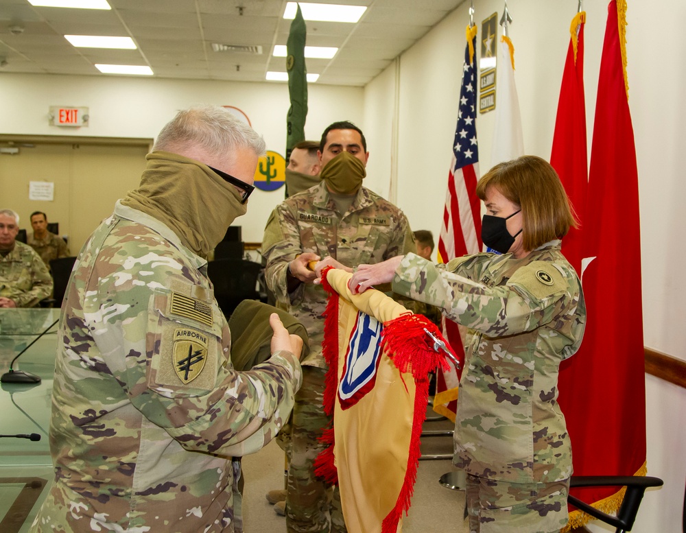 Transfer of Authority Ceremony between the ESCs under the 1TSC