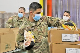 Cal Guard Soldiers aid L.A. Food Bank, Vernon