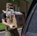 Soldiers help serve school lunches