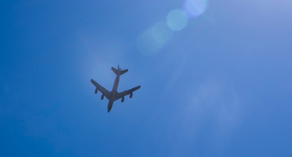 March Air Reserve Base honors frontline workers with flyovers