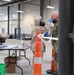 Wisconsin's adjutant general and senior leaders visit COVID-19 testing facility