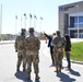 Wisconsin's adjutant general and senior leaders visit COVID-19 testing facility