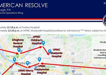 Pa. Air National Guard flyovers scheduled for three cities