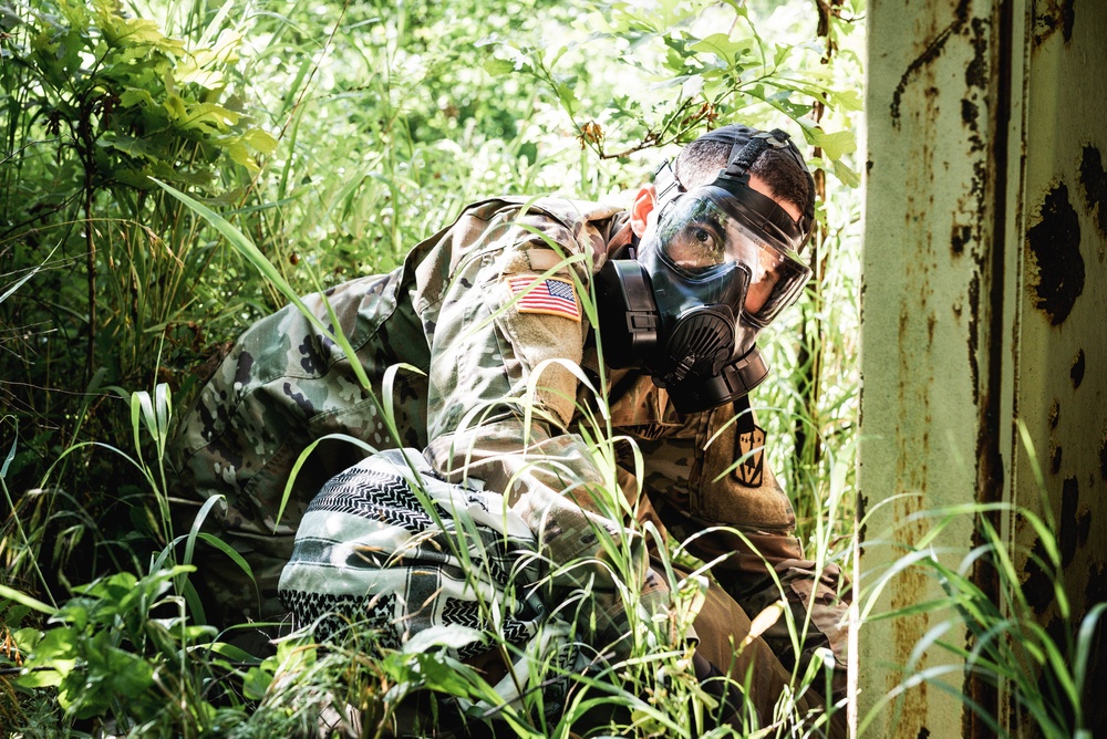 Air Defenders go through Gas Chamber