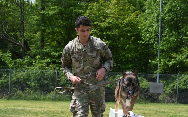 JBA MWD section showcases training capabilities during Police Week
